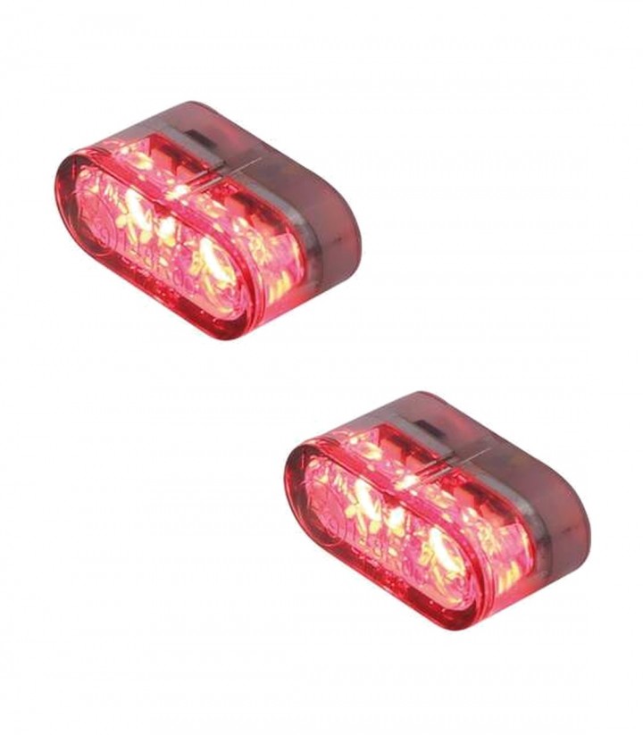 Highsider LED Tail Lights with Turn Signal Little Star-MX Pro Module 3in1 Black with Smoked Lens