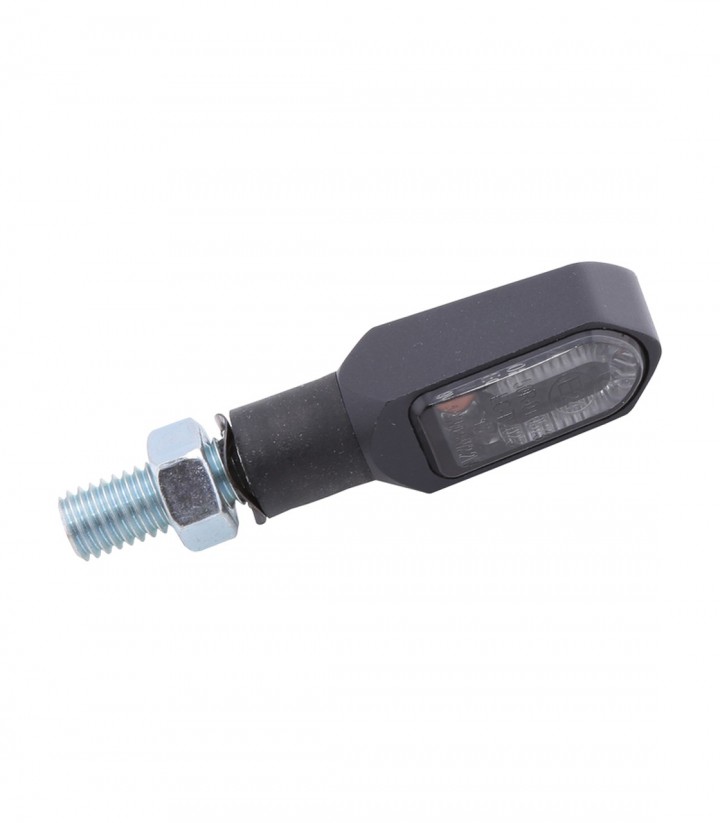 Pilotos Traseros LED con Intermitente Highsider Namiko-TS 3in1 Negro con Cristal Ahumado