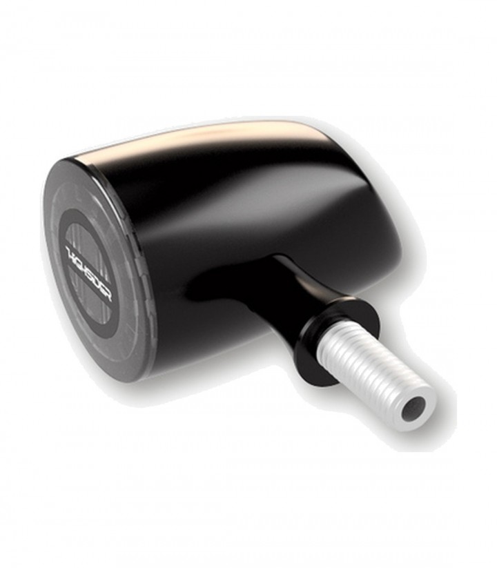 Pilotos Traseros LED con Intermitente Highsider Rocket Classic 3en1 Negro con Cristal Ahumado