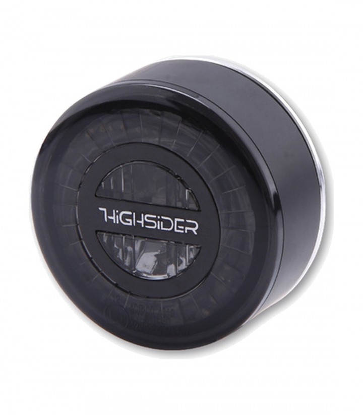 Pilotos Traseros LED con Intermitente Highsider Rocket Module 3in1 Negro con Cristal Ahumado