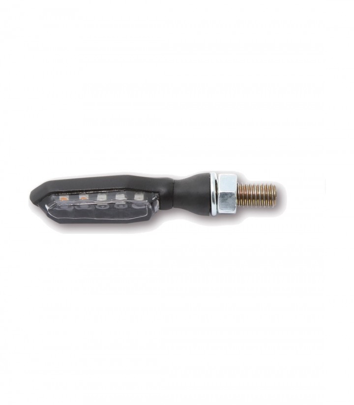 Pilotos Traseros LED con Intermitente Highsider Sonic-X1 3in1 Negro con Cristal Ahumado