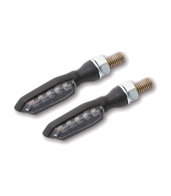 Highsider LED Tail Lights with Turn Signal Sonic-X1 3in1 Black with Smoked Lens