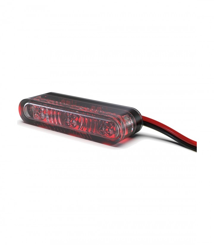 Highsider LED Tail Lights with Turn Signal Star-MX1 Pro Module 3in1 Black with Smoked Lens