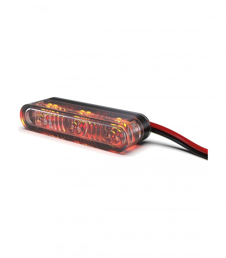 Highsider LED Tail Lights with Turn Signal Star-MX1 Pro Module 3in1 Black with Smoked Lens