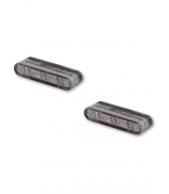 Pilotos Traseros LED con Intermitente Highsider Star-MX1 Pro Module 3in1 Negro con Cristal Ahumado