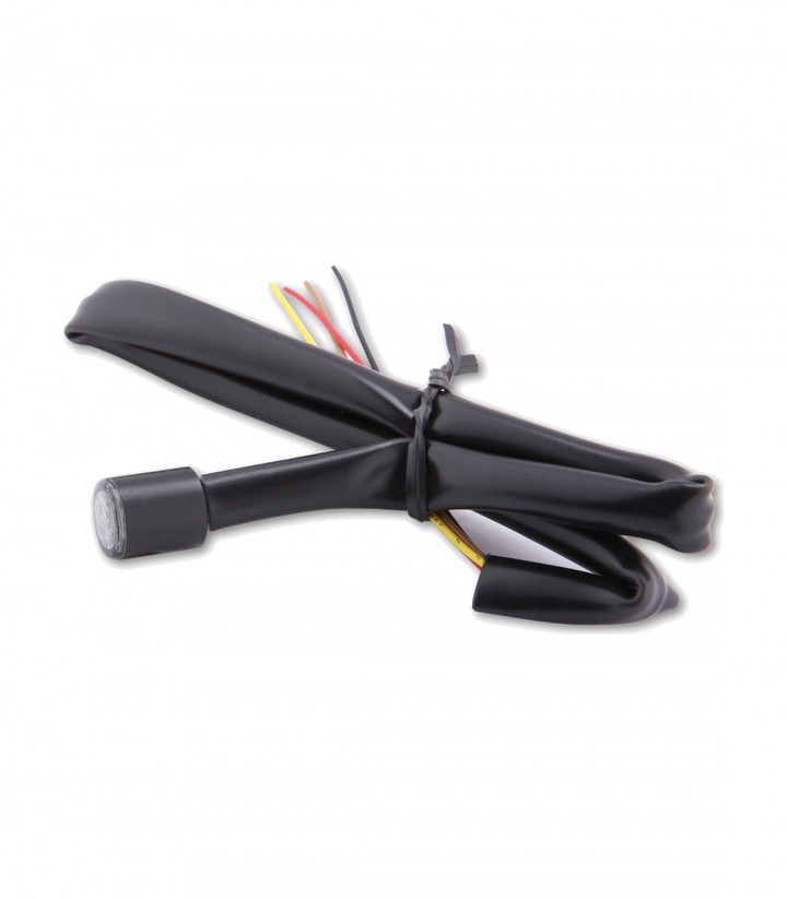 LED-Rücklichter mit Blinker Highsider Ton Module 3in1 Schwarz mit getöntem Glas