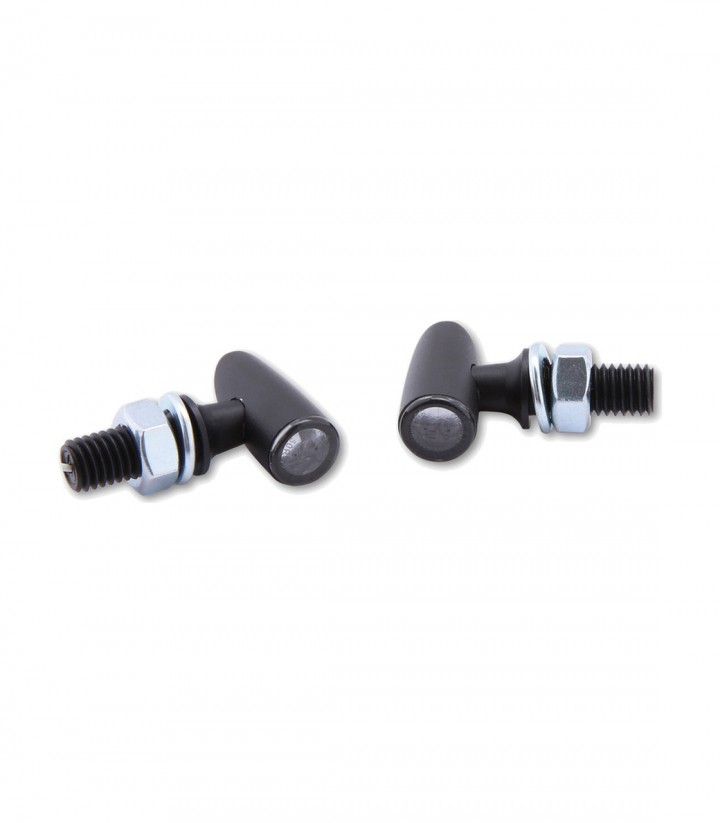 LED-Rücklichter mit Blinker Highsider Ton One 3in1 Schwarz mit getöntem Glas