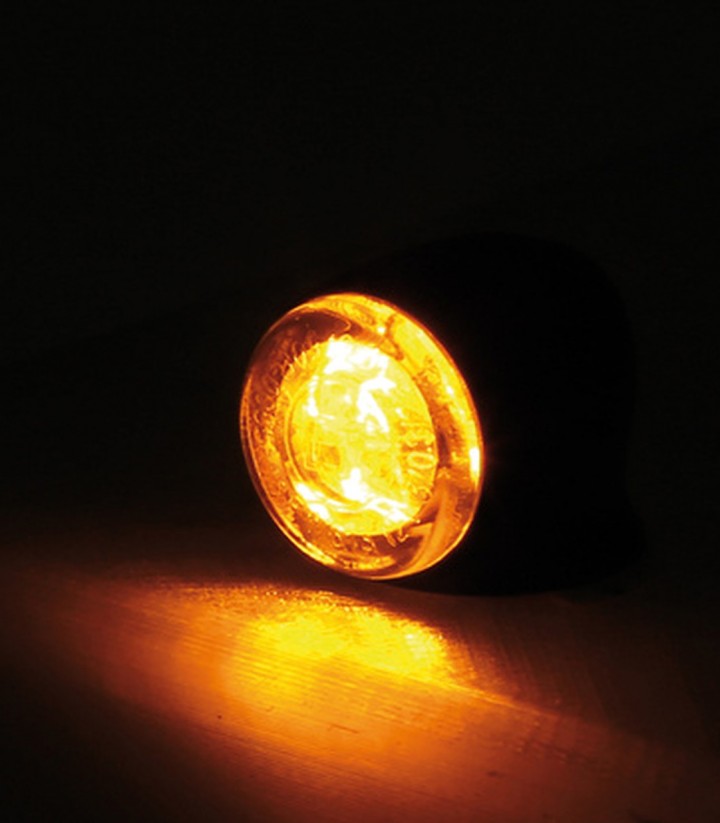 Pilotos Traseros LED con Intermitente Highsider Ton Three 3in1 Negro con Cristal Ahumado