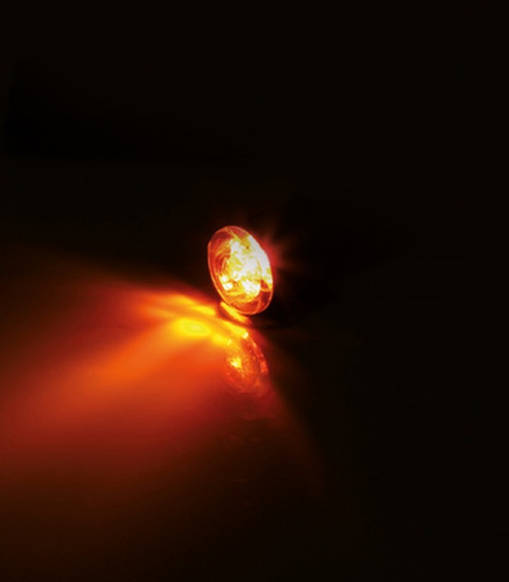 LED-Rücklichter mit Blinker Highsider Ton Three 3in1 Schwarz mit getöntem Glas