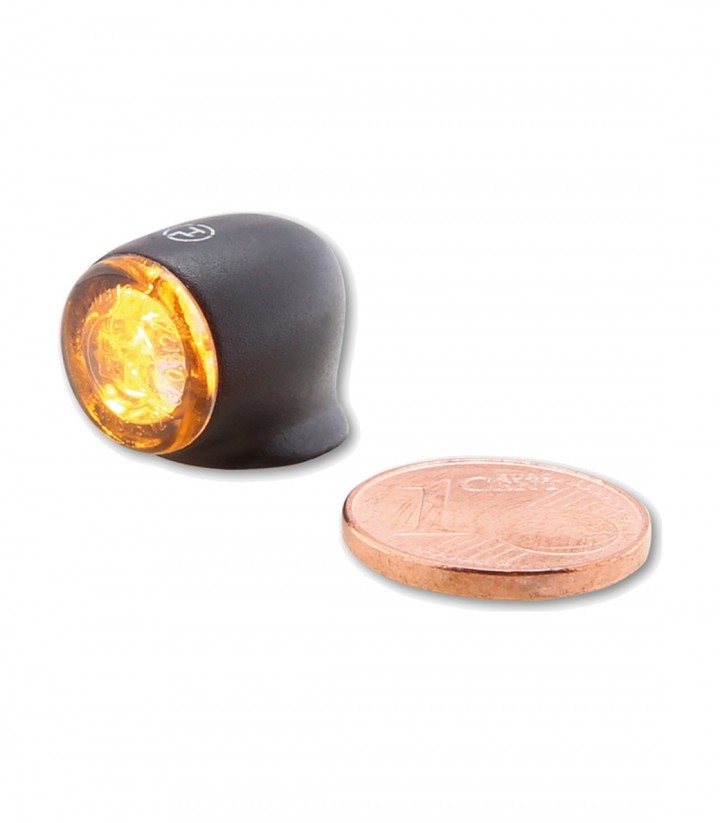 Pilotos Traseros LED con Intermitente Highsider Ton Two 3in1 Negro con Cristal Ahumado