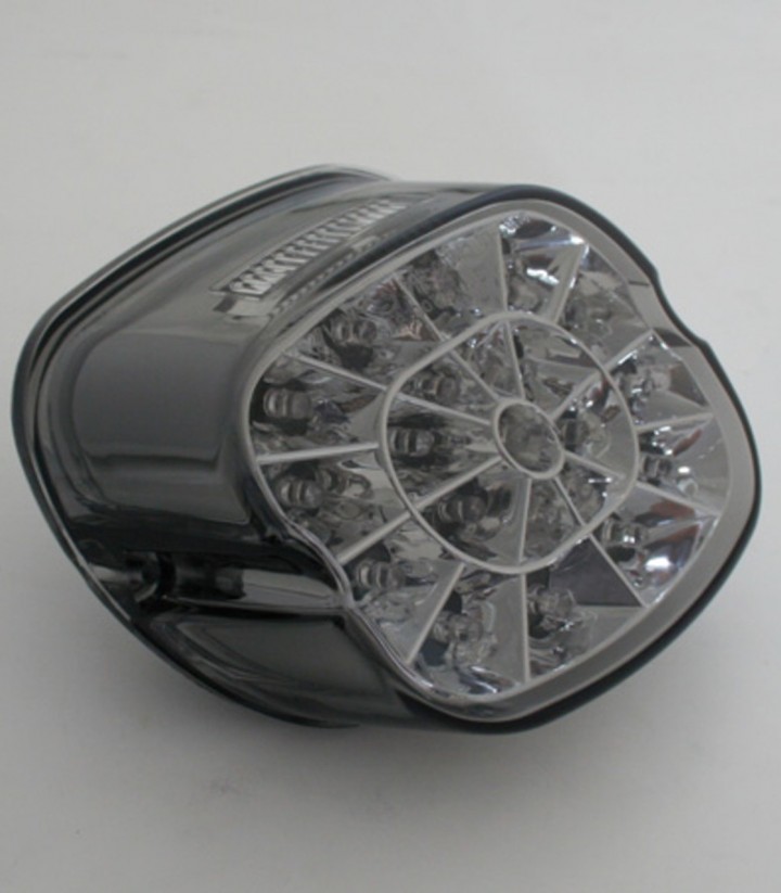 Highsider OEM-Style LED Tail Light for Harley-Davidson 1200 Sportster (90, 92, 96), 1584 Softail Custom (07-10), Dyna Wide Glide