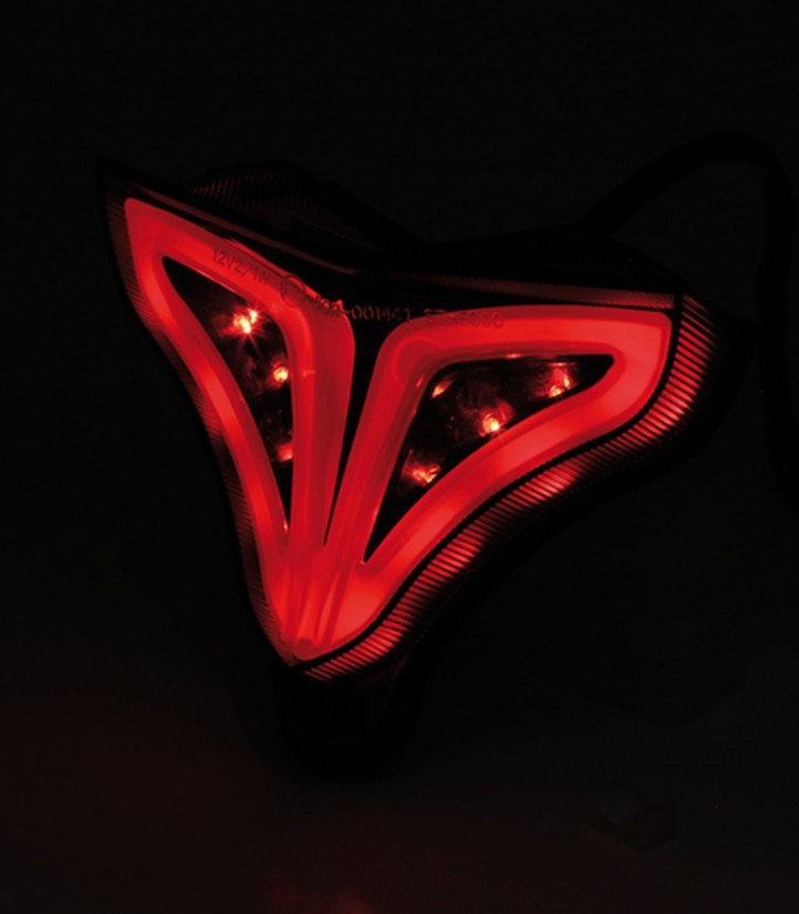 Piloto Trasero LED Highsider Tipo Original para Yamaha YZF-R1 (RN22) (09-14)