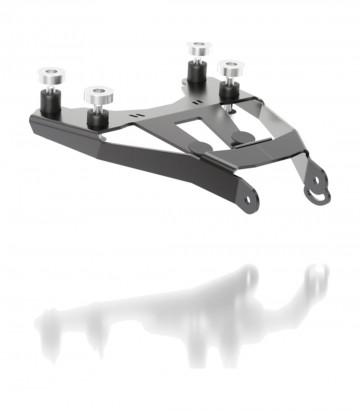 Highsider License Plate Holder Akron-RS in Black for Husqvarna Svartpilen 401 (18-23), Vitpilen 401 (18-23)