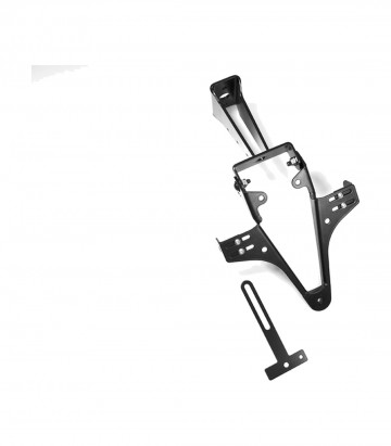 Portamatrículas Highsider en Negro para Ducati 1098 (07-09)