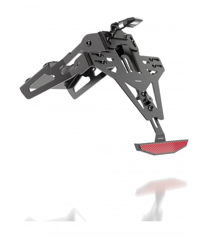 Portamatrículas Highsider en Negro para Suzuki GSX-8R (24-26)