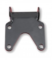 Highsider License Plate Holder Bracket Type 1 in Black