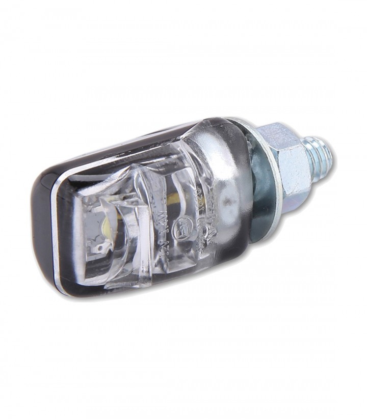 LED-Kennzeichenleuchten Highsider Picco in Schwarz