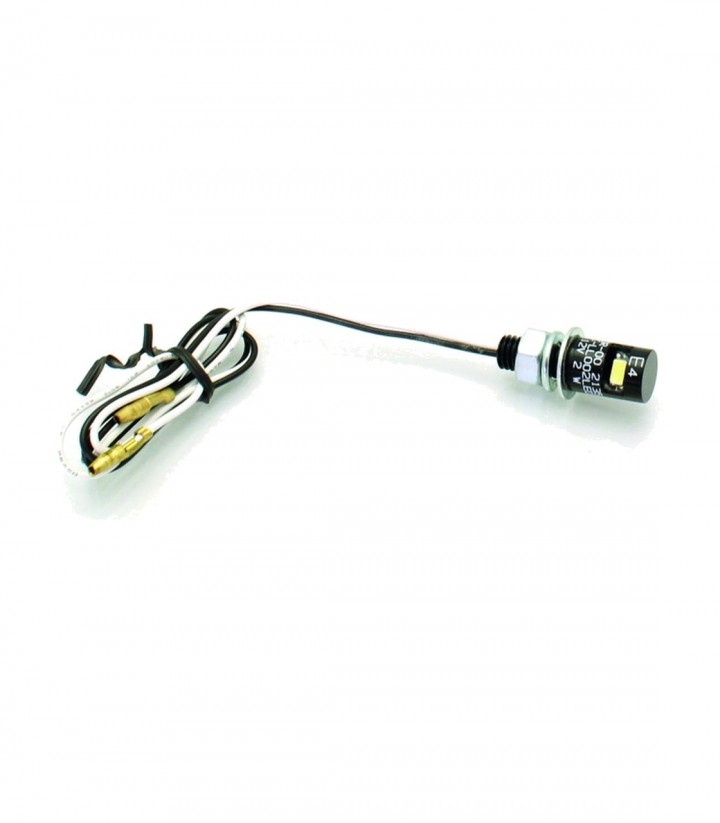 Luz de Matrícula Homologada Highsider con Cristal Transparente