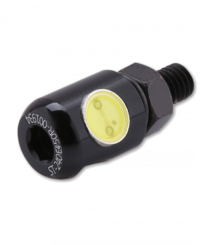 LED-Kennzeichenleuchte Highsider in Schwarz
