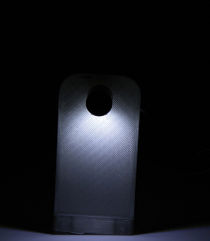 Luz de Matrícula LED Highsider en Negro