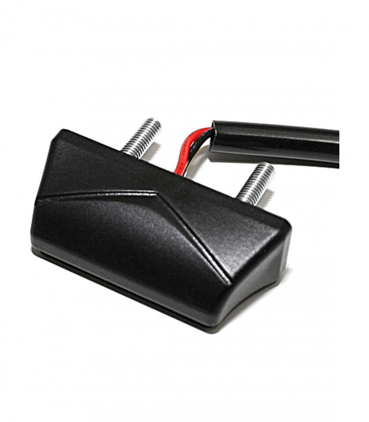 Luz de Matrícula LED Highsider en Negro