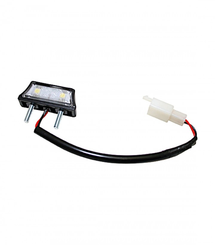 Luz de Matrícula LED Highsider en Negro