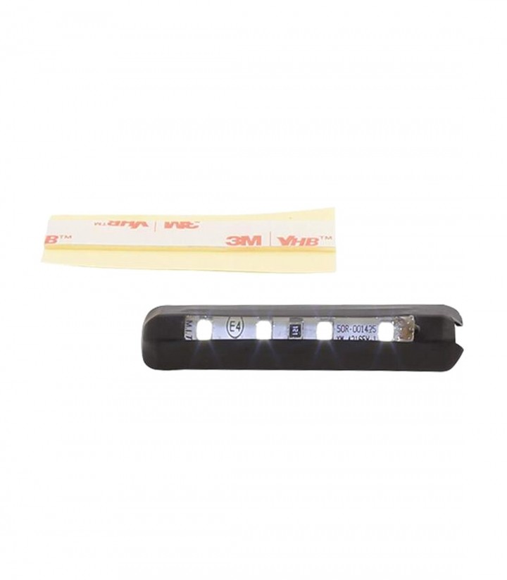 Luz de Matrícula LED Highsider en Negro