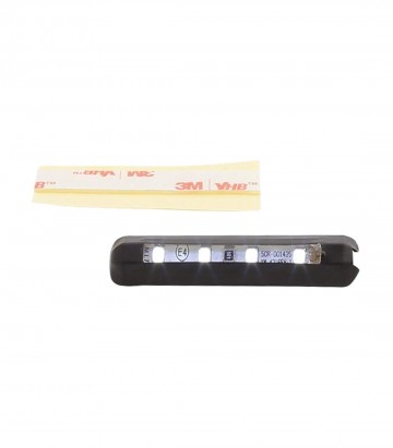 Luz de Matrícula LED Highsider en Negro