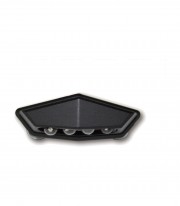 Luz de Matrícula LED Highsider Quadro en Negro
