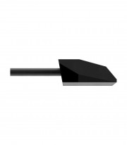 Highsider LED License Plate Light Split-S SMD in Black with Translucent Lens