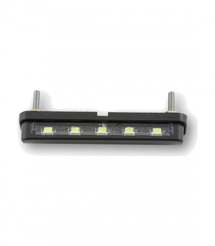 Luz de Matrícula LED Highsider ST-7 Atornillable en Negro