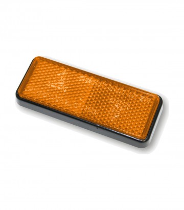 Catadióptrico Highsider con Película Adhesiva en Amarillo