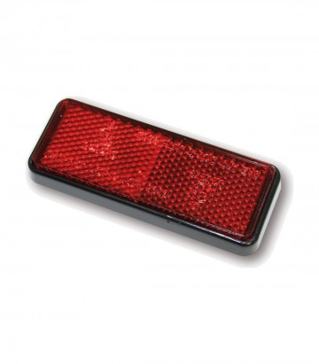 Catadióptrico Highsider con Película Adhesiva en Rojo