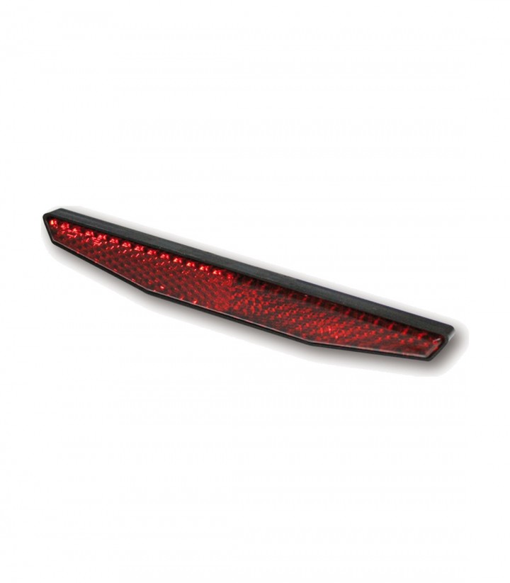 Highsider Reflector with Adhesive Film in Red