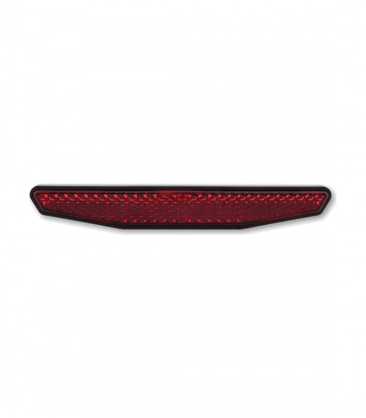 Highsider Reflector with Threaded Bolt M5 (122x15 mm) in Red
