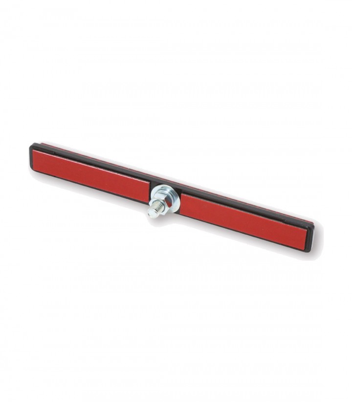 Highsider Reflector with Threads in Red