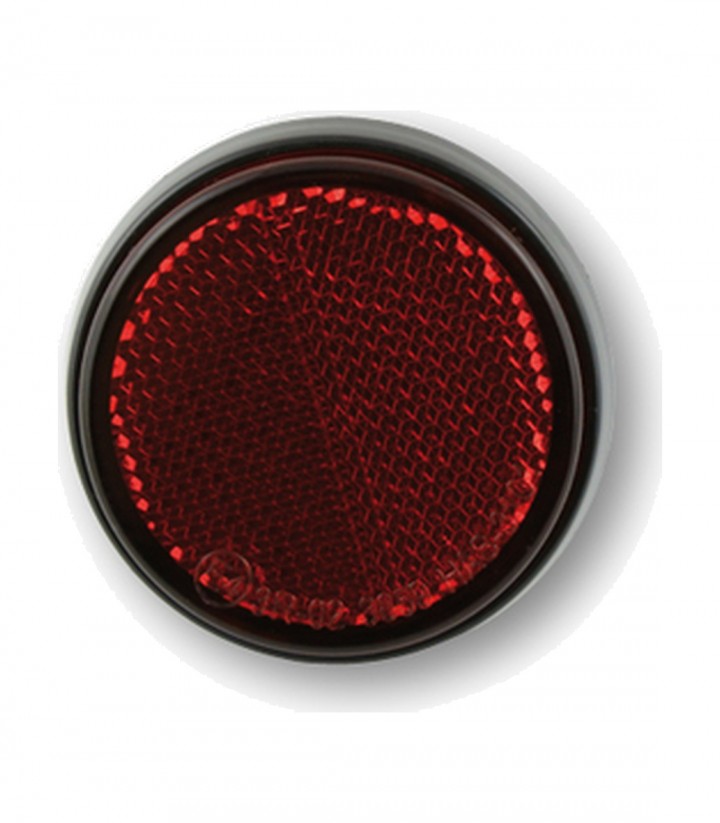 Highsider Reflector with Threads in Red