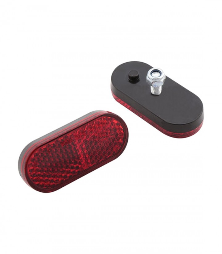 Highsider Reflector with Threads M5 in Red