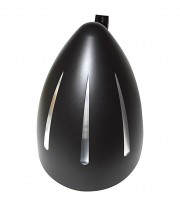 Highsider H4 Headlight Classic 1 Extreme 146 mm in Black