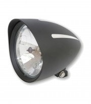 Faro Delantero H4 Highsider Classic 1 Extreme 146 mm en Negro