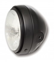 Highsider Headlight 146 mm in Black