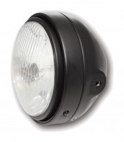 Highsider Headlight 146 mm in Black