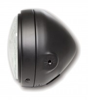 Highsider Headlight 146 mm in Black