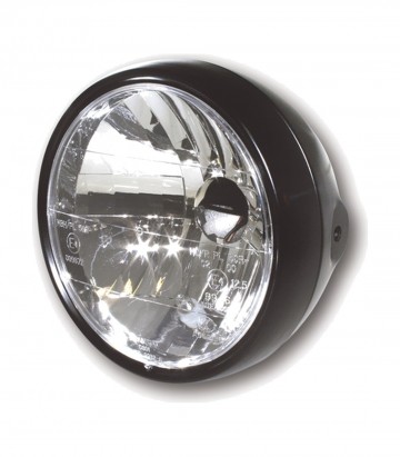 Highsider Headlight 165 mm in Black