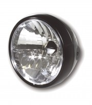 Highsider Headlight 165 mm in Black