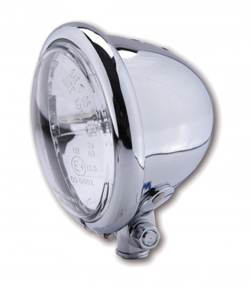 Faro Delantero Highsider Bates Style 114 mm en Cromado