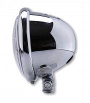 Highsider Headlight Bates Style 114 mm in Chrome