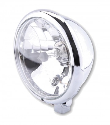 Faro Delantero Highsider Bates Style 146 mm en Cromado