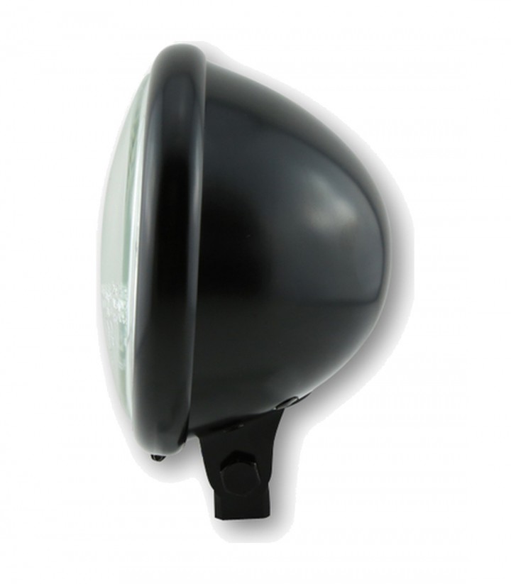 Faro Delantero Highsider Bates Style 146 mm en Negro