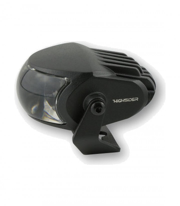 Scheinwerfer Highsider Comet-High in Schwarz